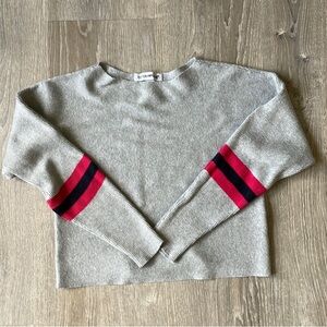 Cotton Emporium | Gray Stripe Pullover